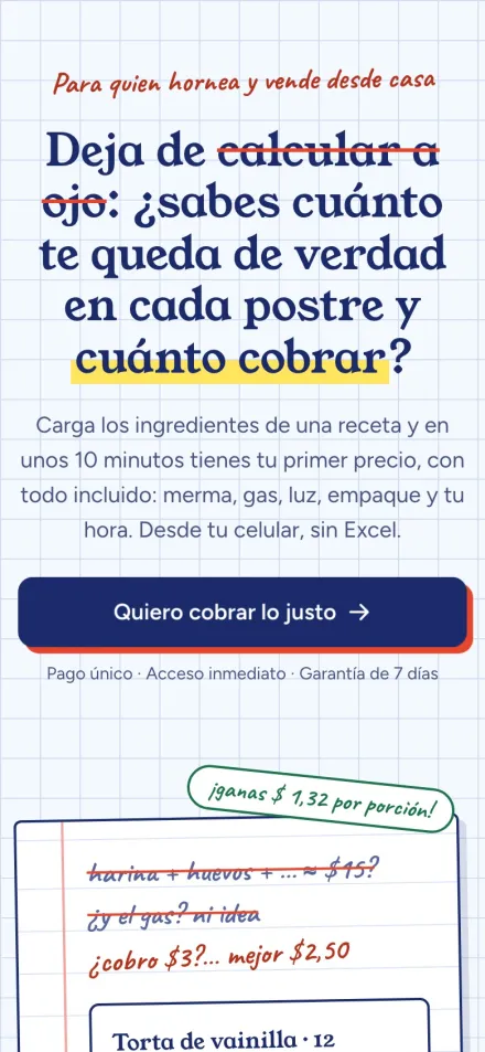La misma portada de Hornea y Gana en un celular